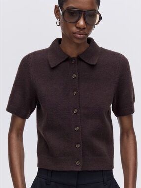 H&M Deep Brown Knit Sweater